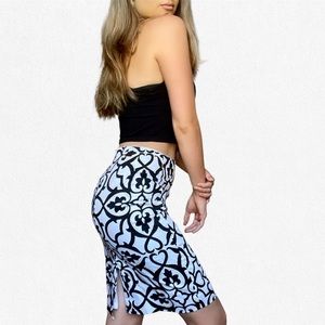 White House Black Market pencil midi skirt